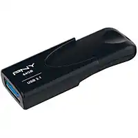 Bol.com PNY Attaché 4 USB flash drive 64 GB USB Type-A 3.2 Gen 1 (3.1 Gen 1) Zwart aanbieding