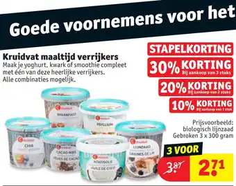 Kruidvat Kruidvat maaltijd verrijkers aanbieding