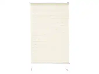 Lidl LIVARNO home Plissé gordijn voor ramen 70 x 130 cm (Crème) aanbieding