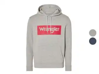 Lidl Wrangler Heren hoodie aanbieding