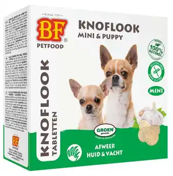 Welkoop BF Petfood Mini & Puppy - Knoflook Tabletten - 110stuks aanbieding