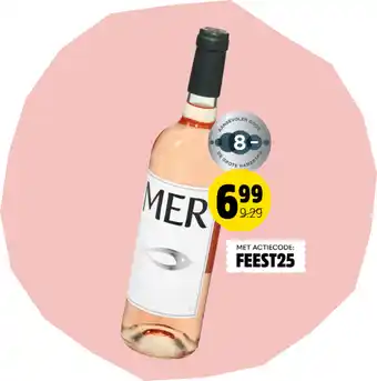 Wijnvoordeel MER Rosé (1 fles) aanbieding