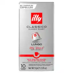 PLUS Illy Lungo classico koffiecups aanbieding