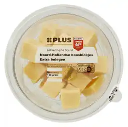 PLUS PLUS N-Holl Kaasblokjes Extra Bele aanbieding