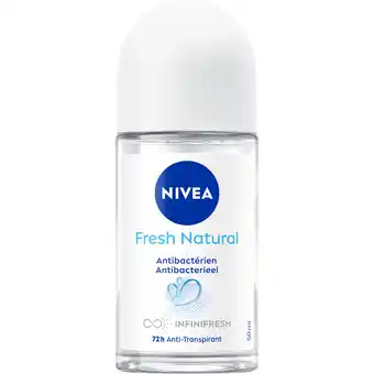 Dirk Nivea Deoroller fresh natural aanbieding