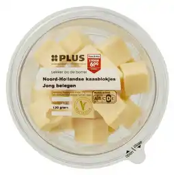 PLUS PLUS N-Holla Kaasblokjes Jong Beleg aanbieding