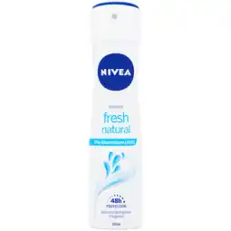 Dirk Nivea Deospray fresh natural aanbieding
