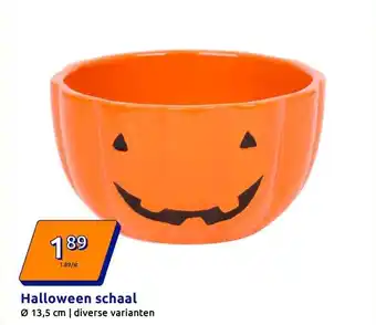 Action Halloween schaal aanbieding