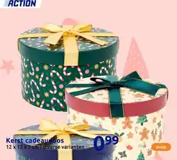 Action Kerst cadeaudoos aanbieding