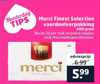 Trekpleister Merci finest selection voordeelverpakking aanbieding