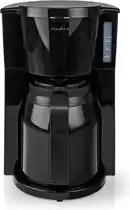 Bol.com Nedis Koffiezetapparaat - Filter Koffie - 1.0 l - 8 Kopjes - Zwart aanbieding