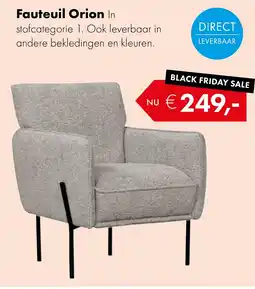 Woonsquare Fauteuil Orion In aanbieding