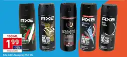Butlon Alle AXE deospray aanbieding