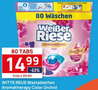 Butlon WITTE REUS Wastabletten Aromatherapy Color Orchid aanbieding