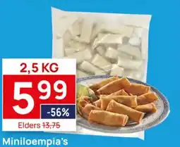 Butlon Miniloempia's aanbieding