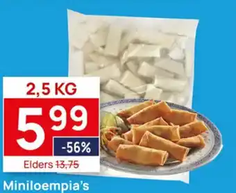 Butlon Miniloempia's aanbieding