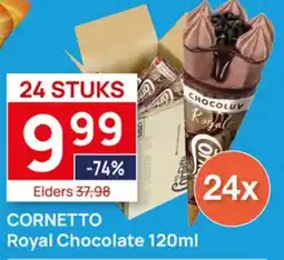Butlon Cornetto Royal Chocolate aanbieding