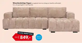 Woonsquare Woonlandschap Vogue aanbieding