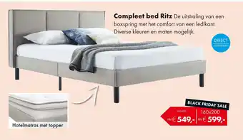 Woonsquare Compleet bed Ritz aanbieding