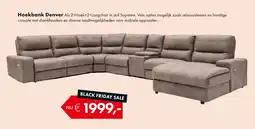 Woonsquare Hoekbank Denver aanbieding