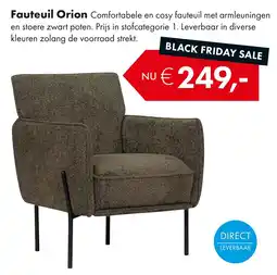 Woonsquare Fauteuil Orion aanbieding