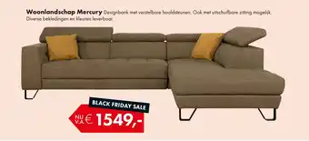 Woonsquare Woonlandschap Mercury aanbieding
