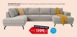 Woonsquare Hoekbank Capri aanbieding