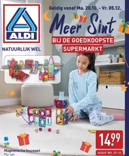 ALDI Magnetische bouwset aanbieding