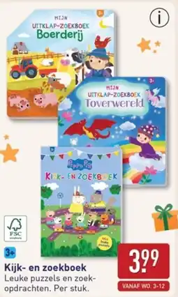 ALDI Kijk en zoekboek aanbieding