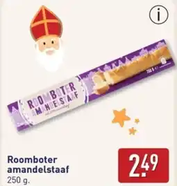 ALDI Roomboter amandelstaaf aanbieding