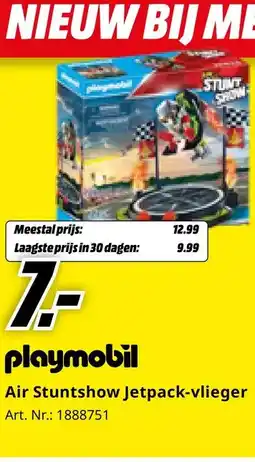 MediaMarkt Air Stuntshow Jetpack-vlieger aanbieding