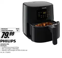 MediaMarkt Philips Airfryer aanbieding