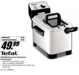 MediaMarkt FR3380 Easy Pro Premium Frituurpan aanbieding