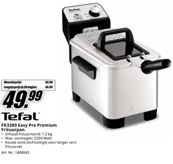 MediaMarkt FR3380 Easy Pro Premium Frituurpan aanbieding