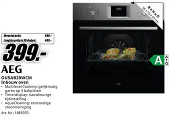 MediaMarkt OU5AB20WCM Inbouw oven aanbieding