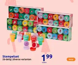 Action Stempelset aanbieding