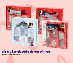 Action Disney kerstkleurboek met stickers aanbieding