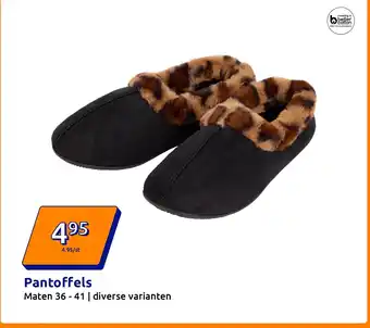 Action Pantoffels aanbieding