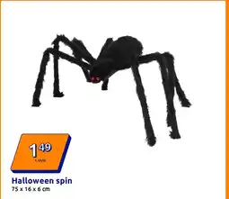 Action Halloween spin aanbieding