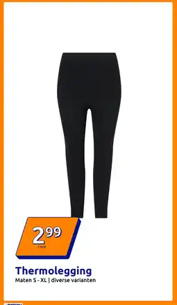 Action Thermolegging aanbieding