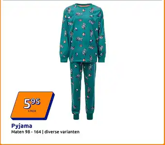 Action Pyjama aanbieding