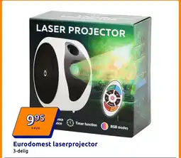 Action Eurodomest laserprojector aanbieding