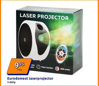 Action Eurodomest laserprojector aanbieding