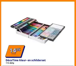 Action DécoTime kleur- en schilderset aanbieding