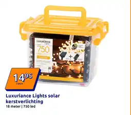 Action Luxuriance Lights solar kerstverlichting aanbieding