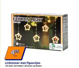 Action Lichtsnoer met figuurtjes aanbieding