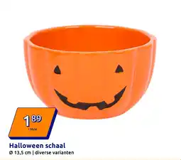 Action Halloween schaal aanbieding