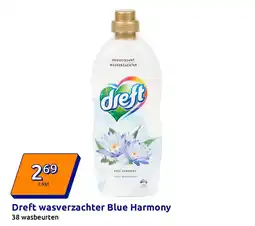 Action Dreft wasverzachter Blue Harmony aanbieding