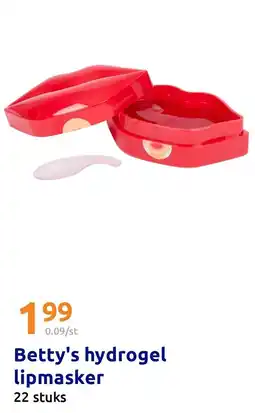 Action Betty's hydrogel lipmasker aanbieding