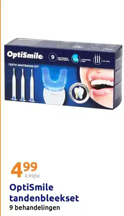Action OptiSmile tandenbleekset aanbieding